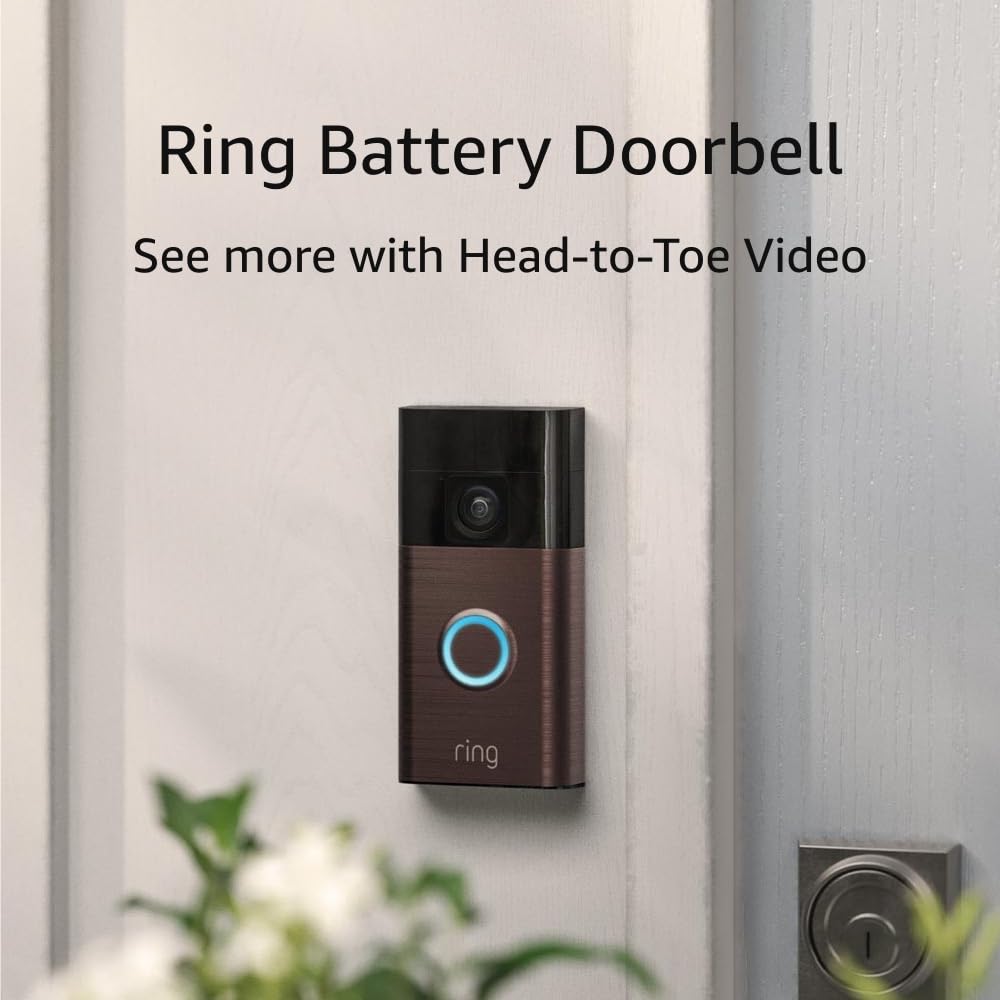 Venetia Battery Doorbell: Live View & Motion Detection