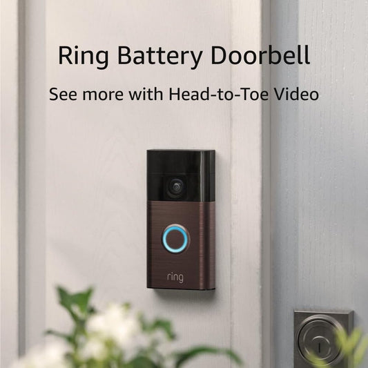 Venetia Battery Doorbell: Live View & Motion Detection