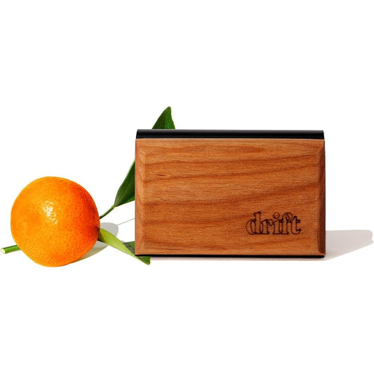 Wood Car Air Freshener: Refillable Grove Scent Magnet Clip