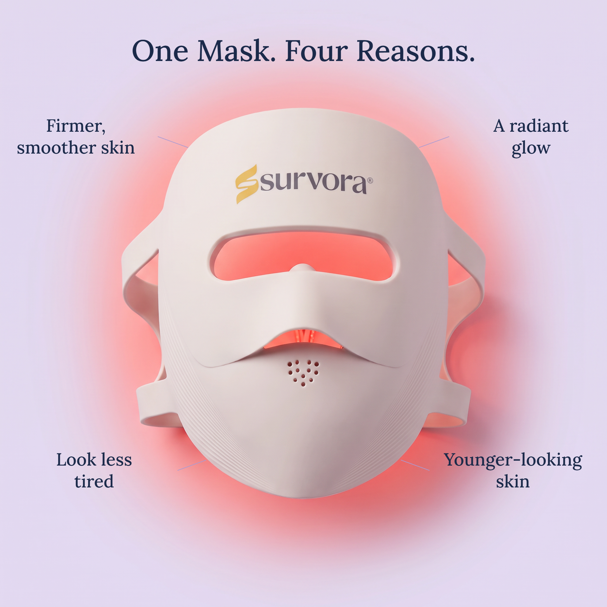 Survora® Halo LED Light Therapy Mask